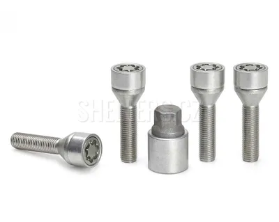 Obrázok produktu pre Bezpečnostné poistné skrutky M12x1,25x40 s kužeľom, kľúč 17, SICUSTAR VN340
