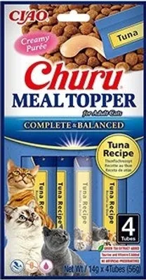 Zdjęcie produktu dla Churu Cat Meal Topper Tuna Recipe 4x14g