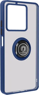 Zdjęcie produktu dla Avizar, etui na telefon z uchwytem na pierścień do Xiaomi Redmi Note 13 5G, granatowe