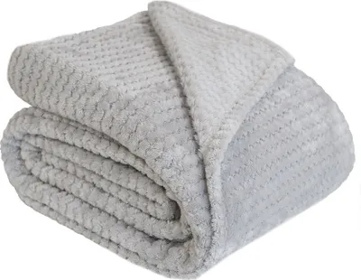 Image de Couverture, microfibre moelleuse, moderne Lugo 200x220 Gris