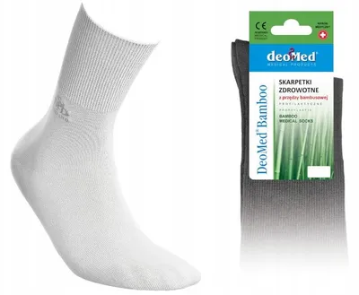 Produktbild von DeoMed Medizinische Bambus Gesundheits-Socken 39-42