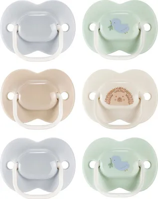 Obrázek produktu pro Tommee Tippee Dudlík „Jederzeit“ 6 kusů, průhledný, 0–6 měsíců, průhledný, 0–6 měsíců