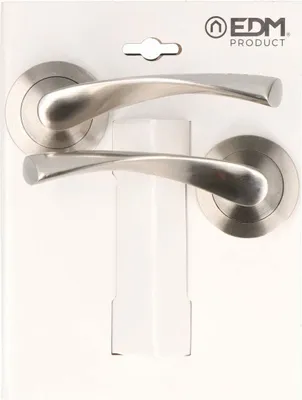 Zdjęcie produktu dla Zestaw uchwytów EDM 86032 707 Aluminium Ø 6,5 x 12 cm