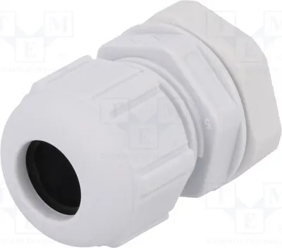 Zdjęcie produktu dla 1 x Złączka kablowe, szare, 22742001, Materiał: 1,5, IP68, M20