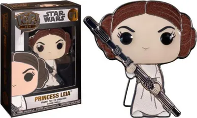 Obrázok produktu pre Figúrka Funko POP Pin Star Wars 1 Princess Leia