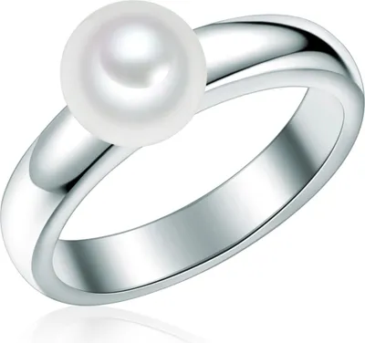 Produktbild von Valero Pearls Ring Sterling Silber Süßwasser-Zuchtperle 50100064 50