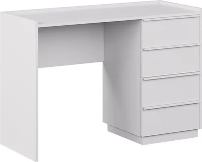 Produktbild von Schreibtisch Vicco Viktoria Weiß 110 x 45 cm mit 4 Schubladen, Model 59323