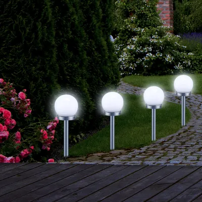 Produktbild von 12 x Solar LED Kugellampe Ø10cm