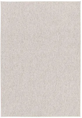Obrázek produktu pro Koberec Unyqoos® EcoFibre Wolloptik, 80x150 cm – slonovinová/hnědá barva, lze prát do 40°C, vhodný do sušičky, Oeko-Tex, lze stříhat