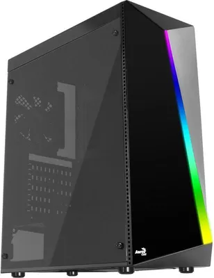 Produktbild von AeroCool Geh Midi Shard Black RGB MicroATX/ATX/Mini-ITX o.N