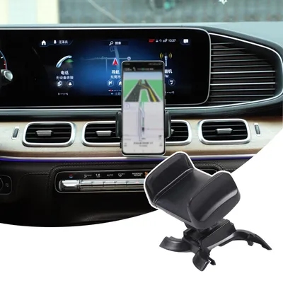 Zdjęcie produktu dla Uchwyt samochodowy na telefon - obrotowy o 360° - czarny