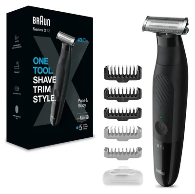 Produktbild von Braun XT3200, Schwarz, Edelstahl, Rechteck, 1 mm, 5 mm, Universal