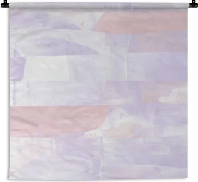 Produktbild von MuchoWow® Wandteppich Wandbehang Pastell - Farbe - Gestaltung 60x60 cm Tapisserie Dekoration Wandtuch - Dekorationen - Wand Decke