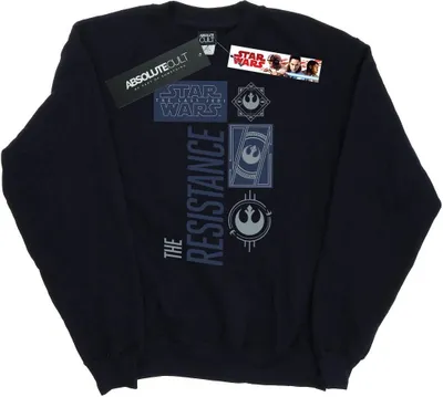 Produktbild von Star Wars - "The Last Jedi The Resistance" Sweatshirt für Damen BI11292 (XL) (Schwarz)