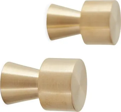 Zdjęcie produktu dla OYOY LIVING Haczyk i wieszak na ubrania, wymiary: 8,5 x 2,5 x 3,5 cm, kolor: brązowy