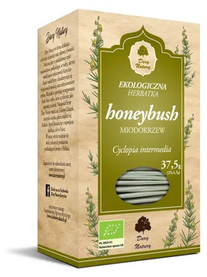 HERBATKA MIODOKRZEW (HONEYBUSH) BIO (25 x 1,5 g) 37,5 g - DARY NATURY