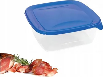 Produktbild von Curver Fresh&Go Lebensmittelbehälter 0,80l blau-transparent
