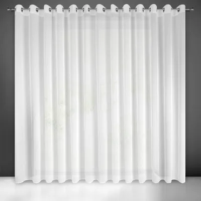Produktbild von Gardine ANGELA weiß 300x250 cm Ösen Ösenvorhang