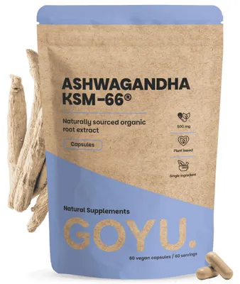 Obrázok produktu pre Ashwagandha KSM-66 Kapsule 500 mg ORGANIC
