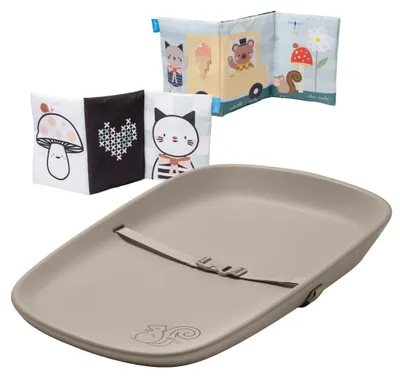 Zdjęcie produktu dla Taf Toys Mata do przewijania z książeczką sensoryczną 0m+