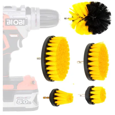 Image de Brosses de nettoyage pour perceuse 5pcs.