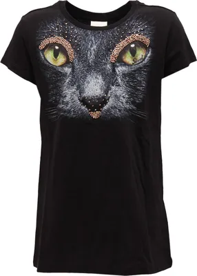 Produktbild von 0381S maglia bimba GIRL DIESEL TEKLA schwarz multicolor t-shirt