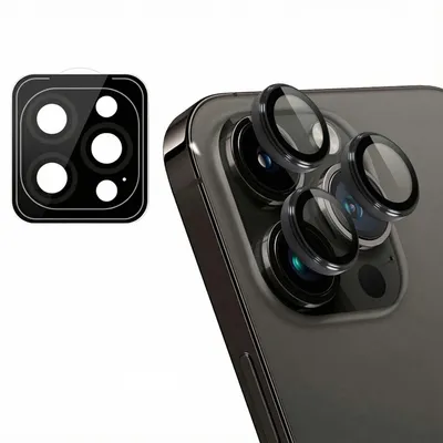 Immagine prodotto di imoshion 2 Pack Protezione dell'obiettivo della fotocamera per Apple iPhone 14 Pro / 14 Pro Max - Grigio