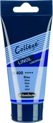 Immagine prodotto di Schmincke College Linol Blue 75ml 39400013 Colore per linografia