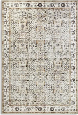 Zdjęcie produktu dla Dywan nowoczesny do salonu 160x230cm, beżowo kremowy płasko tkany