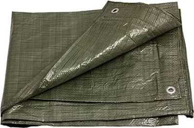 Image de Bâche de protection 4 x 6 m, 70 g, STANDARD, verte