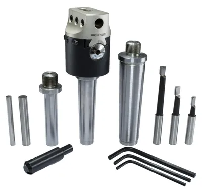 Image de Ensemble de supports rotatifs avec différentes fixations et burins