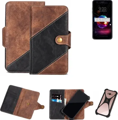 Produktbild von K-S-Trade Handy Hülle Schutz Hülle Schutzhülle Bookstyle Case kompatibel mit LG Electronics K11 Plus Handy Cover Hülle Schutztasche 1x