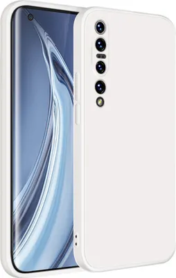 Produktbild von Xiaomi Mi 10 Pro Hülle, LaimTop Slim Liquid Silikon Gel Gummi Schutzhülle für Xiaomi Mi 10 Pro Weiß
