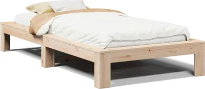 Obrázok produktu pre vidaXL Posteľ z masívu bez matraca 100x200 cm borovicové drevo