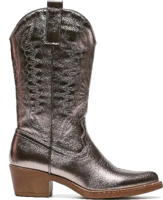 Produktbild von Cowboylaarzen Gun Metallic Stiksels