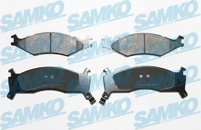 Produktbild von SAMKO Bremsbeläge Satz Vorne Bremsklötze für KIA SPORTAGE (K00) 5SP426