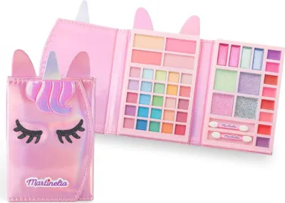 Produktbild von Martinelia Little Unicorn Travel Wallet, Make-up-Set für Kinder, 3 Jahr(e), Mehrfarbig