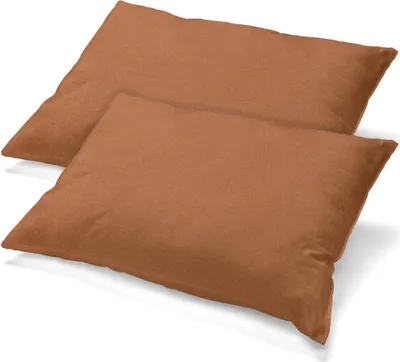 Produktbild von Doppelpack Classic Line Bezug 48x74 schokobraun Baumwolle Jersey