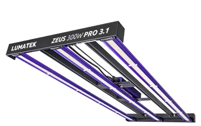 Produktbild von Lumatek ZEUS 300W PRO 3.1 LED-Growlampe Vollspektrum 1180x491x70mm 3,1 µmol/J