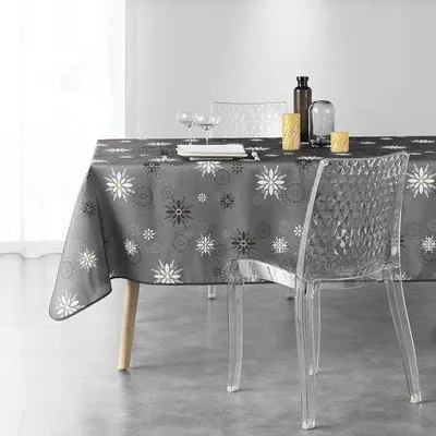 Obrázok produktu pre Antracitovo-sivý obdĺžnikový obrus na stôl, 150 x 240 cm