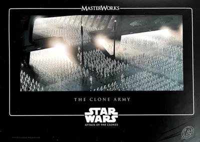 Produktbild von STAR WARS – Die Klonarmee – Poster – 21x29,7 cm