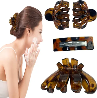 Produktbild von 4 St. Haarspangen und Haarnadel Set, Haarschmuck, Haarnadel, Haarklammern