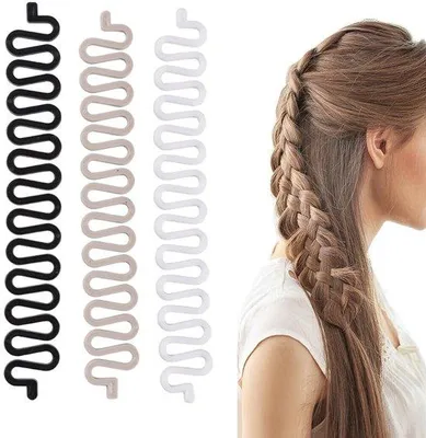 Produktbild von Französische Haarstyling Clip Twist Braid Werkzeug, 6-teilig, für Frauen und Mädchen