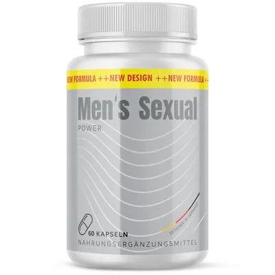 Image de Men's Sexual Power gélules - avec L-arginine, L-citrulline et maca - force pour l'homme actif - contenu 60 gélules