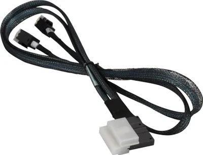 Produktbild von Supermicro Slimline x8 (LE) to 2x MiniSAS HD 70cm Cable