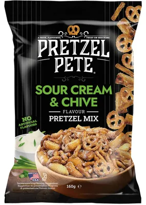 Produktbild von Pretzel Pete Pretzel Mix Sour Cream & Chive 160g