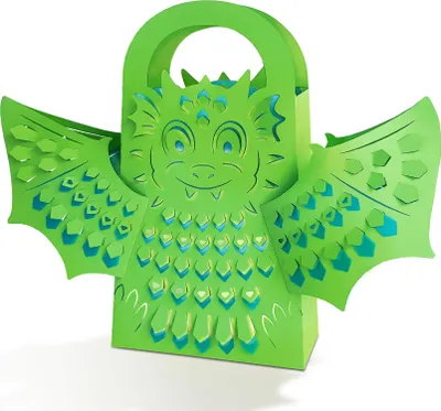 Produktbild von URSUS Leuchttasche Drachen