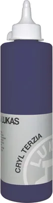 Zdjęcie produktu dla Lukas Cryl Terzia Plastic Bottle Farba akrylowa Prussian Blue 500 ml 1 szt.