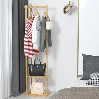 Produktbild von Kompakte Wandgarderobe 30x38x155cm stabil