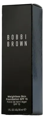 Zdjęcie produktu dla Bobbi Brown Weightless Skin Foundation SPF 15, Buteleczka z pompką, Krem, Skóra uniwersalna, Nawilżający, Chłodny, Beżowy